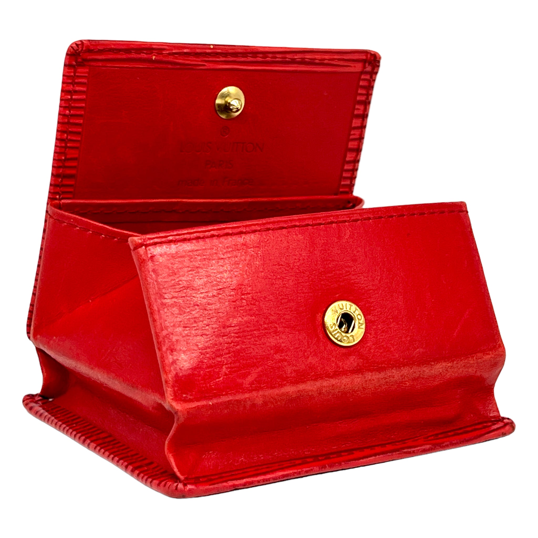 Buy Adamis Black Leather Small Coin Purse (Red) at Amazon.in